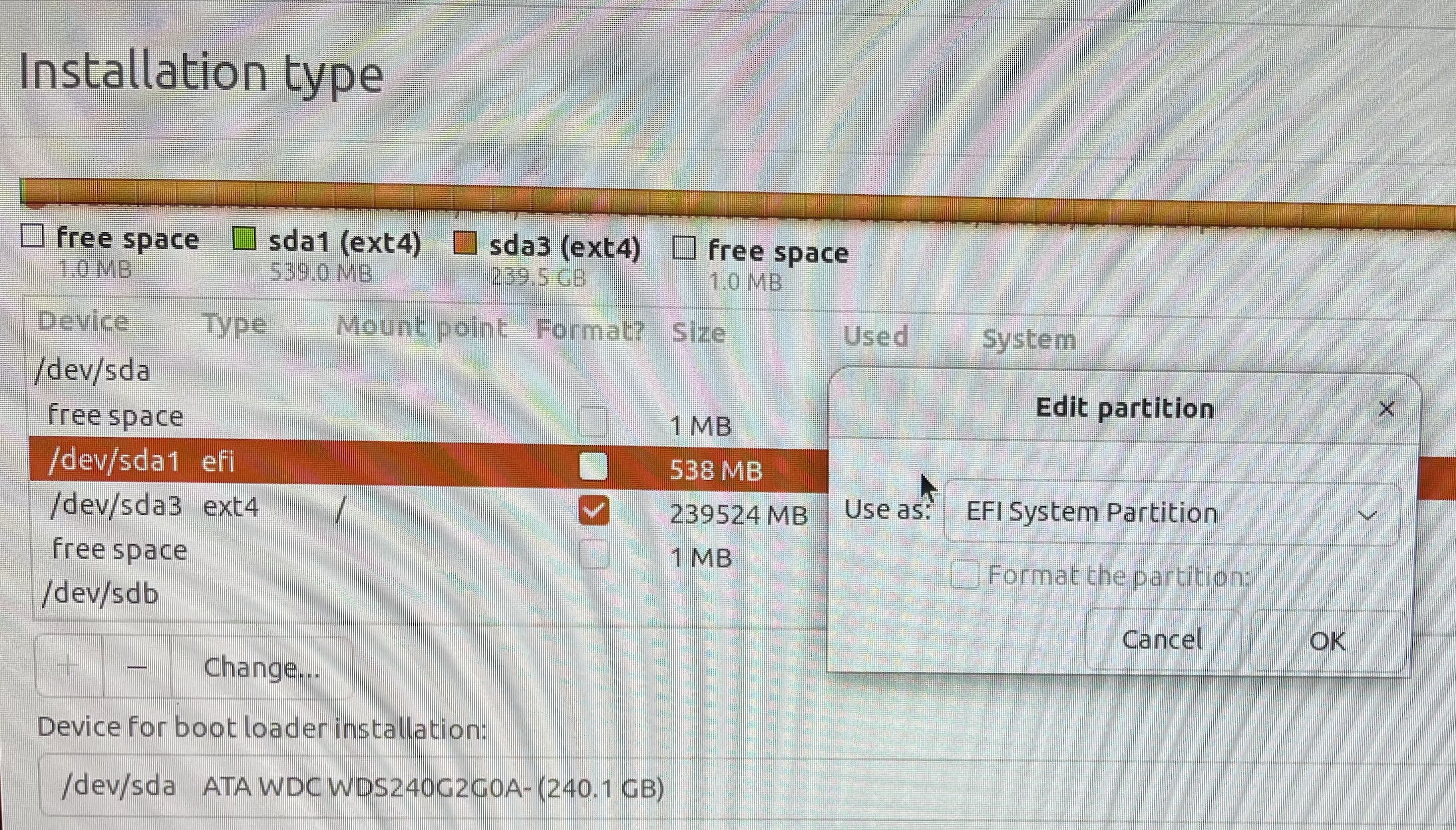 EFI partition